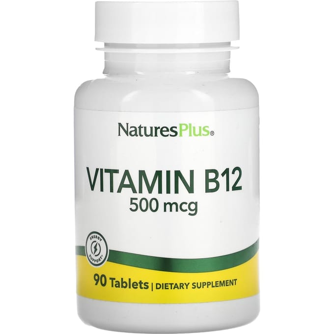 Vitamine B-12, 500 mcg, 90 tabletten