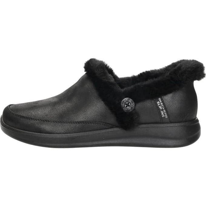 Skechers Skechers Slip-ins Cozy Eacape Pantoffels zwart