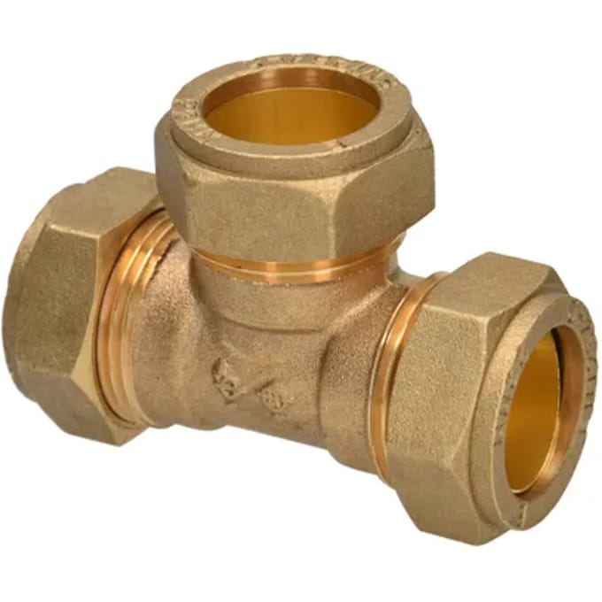 Sanivesk Knel T-stuk 22x22x22mm