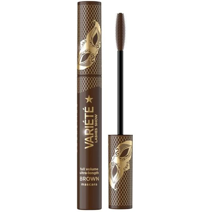 Variete Lashes Show Mascara verdikkende en verlengende mascara Bruin 10ml