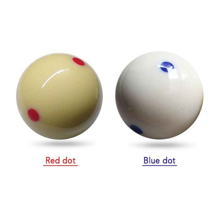 Biljart oefen trainings keu bal 57.2mm standaard pool biljart keu bal met 6 blauwe stippen gray