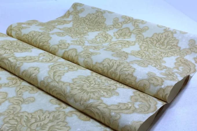 Goud barok behang dubbelbreed 35068-5