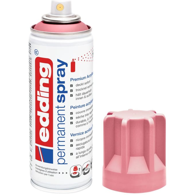 edding 5200 "Permanentspray", zijdemat - Noble Mauve