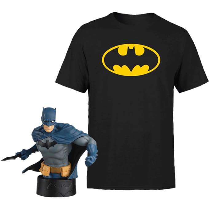 Batman Tee & Statue Bundle - Heren - M