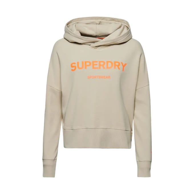 Dames sweatshirt met korte capuchon Superdry Core Sport