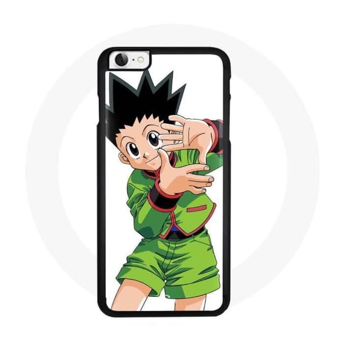 Coque - Hunter X Hunter - Iphone SE - Souple - Noir - Gon Freecss