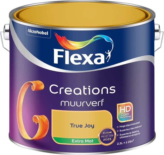 Flexa - Creations Muurverf Extra Mat - True Joy - 2,5 L