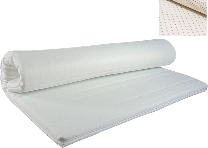 Slaaploods.nl Topdekmatras - Latex Comfort - 140x200 cm - Dikte 6 cm