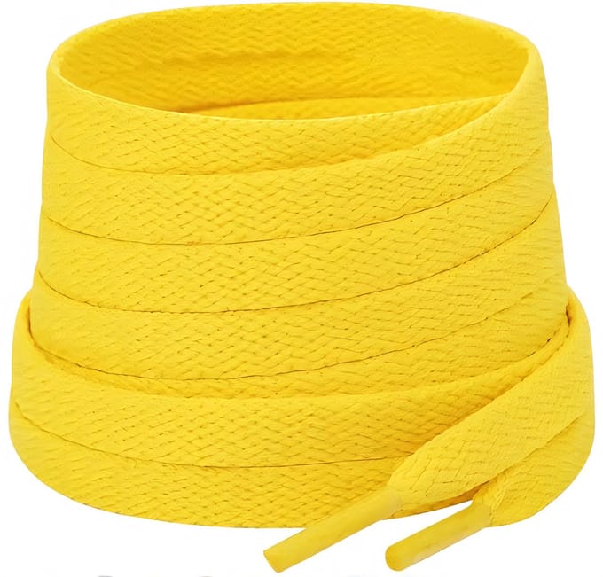 The Kicks Don Veters Plat 100CM - Geel - 8mm