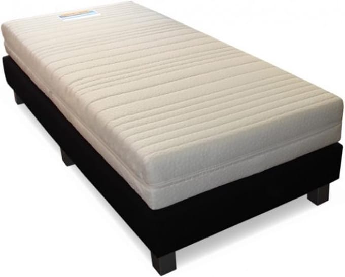 Boxspring + Pocketvering Matras - 1 Persoons - 90x200 - Bedden4045
