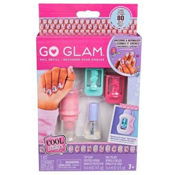 Cool Maker - Go Glam Navulset voor Go Glam Nagelstudio voor 80 nagels - knutselen