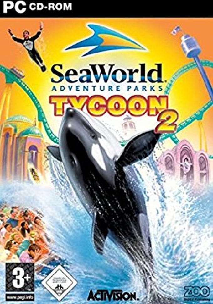 Seaworld Adventure Parks Tycoon 2 - PC CD-ROM