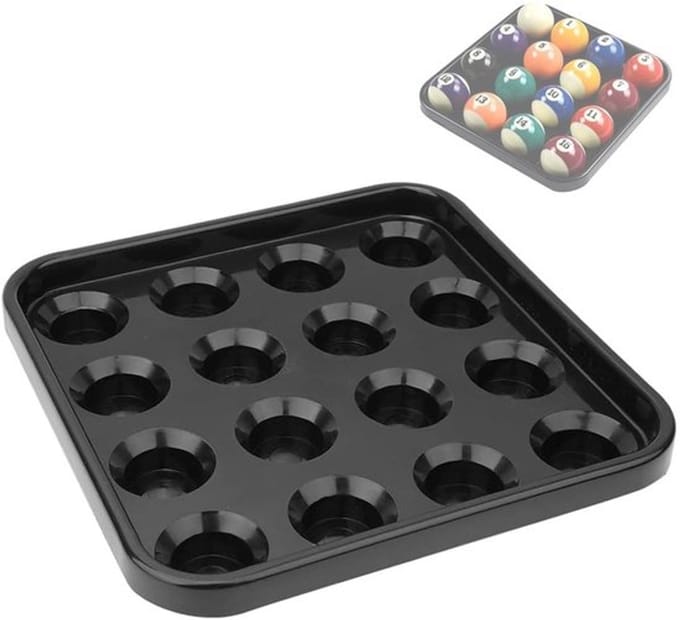 Allecto - Professionele Poolbal Tray voor 16 Ballen - Stijlvolle