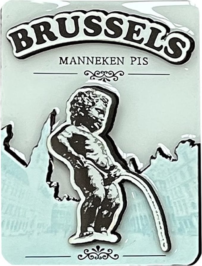 Memoriez 2D Magneet Manneken Pis Mint
