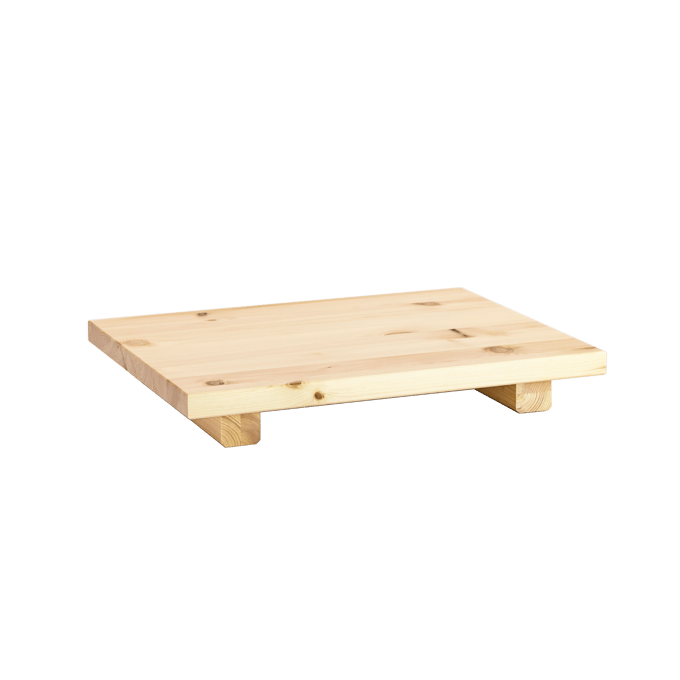 Karup - Dock bijzettafel - 101 Blanke Lak - transparant