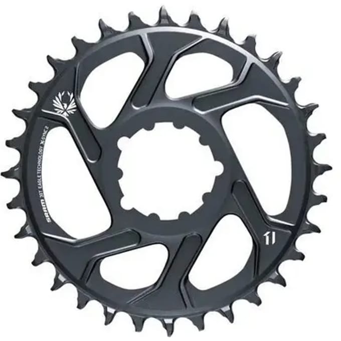 Sram X-sync 2 Eagle Cold Forged Direct Mount 6 Mm Offset Kettingblad Zwart 30t