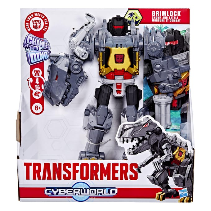 Transformers Cyberworld Chomp & Battle Grimlock Actiefiguren en superhelden