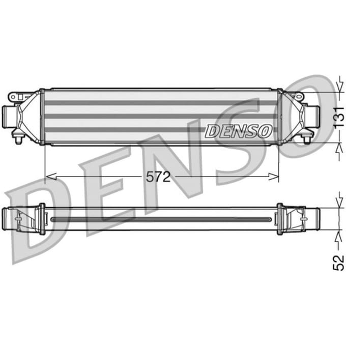 Intercooler DENSO DIT09107