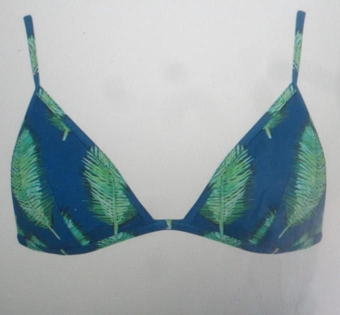 Fabienne Chapot - Bikini top Jane - Palm Bladeren - Maat L