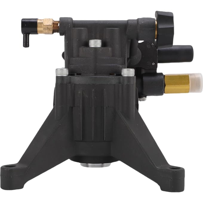Hogedrukreiniger Pomp Schuin Schijf 3/4 Inch As Horizontale Plunjerpomp 3000 PSI 2.4 GPM black