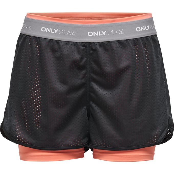 Only Play - Maat S - ONPMALIA MESH LOOSE TRAIN SHORTS Dames Sportbroek