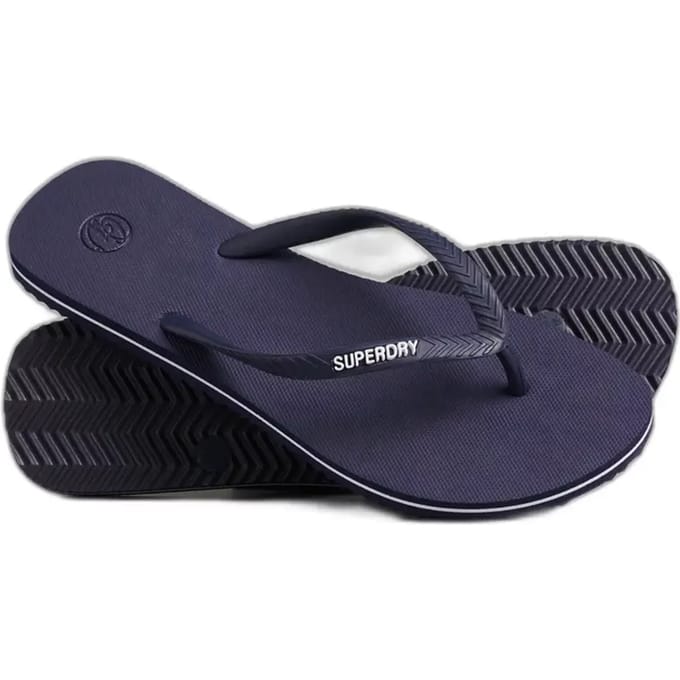 Superdry Vintage Classic Slippers Blauw EU 36-37 Vrouw