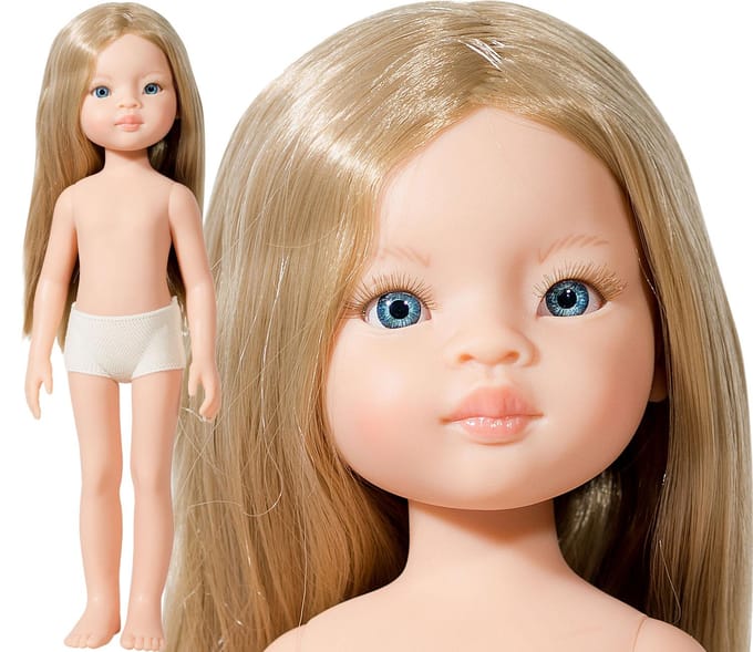 Spaanse pop Paola Reina, 32 cm, zonder kleding, 14763