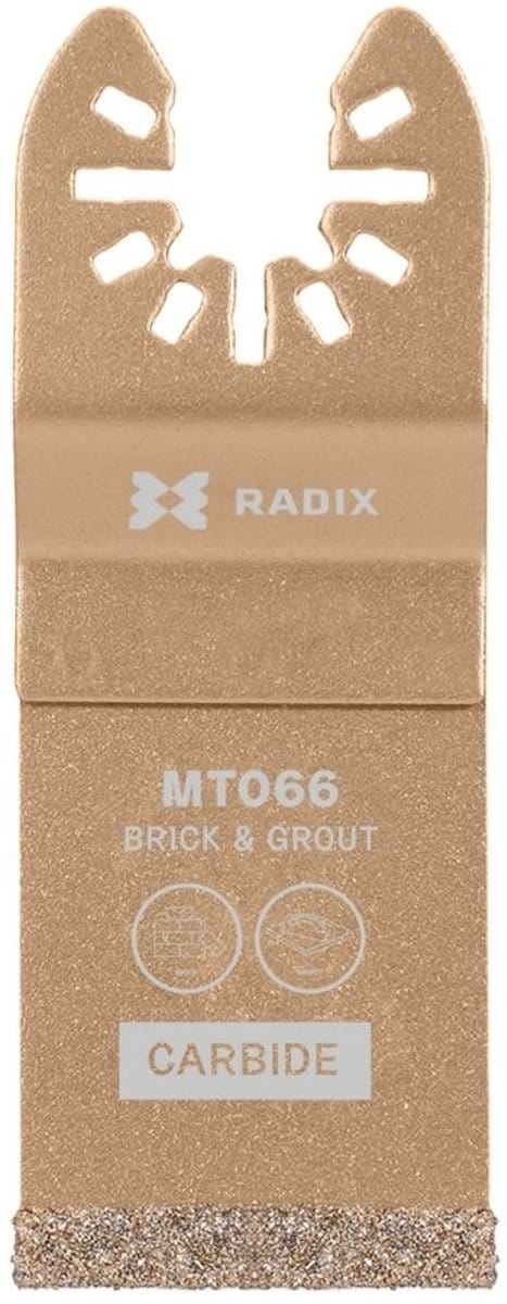 Radix - Multitool zaagblad - Carbide - 40x34mm - 40-50 Grit