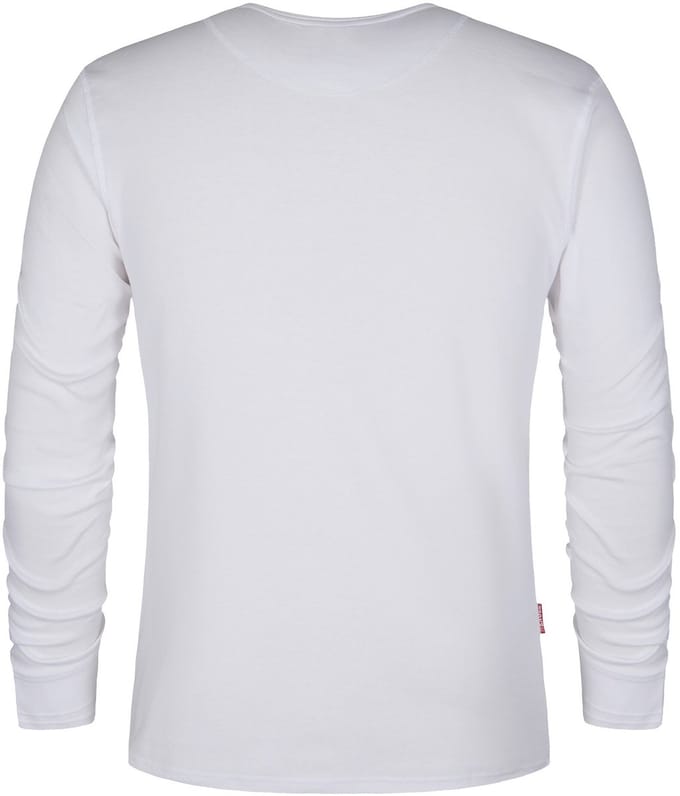 Engel Extend Grandad T-shirt met lange mouwen 9257-565 - White - S