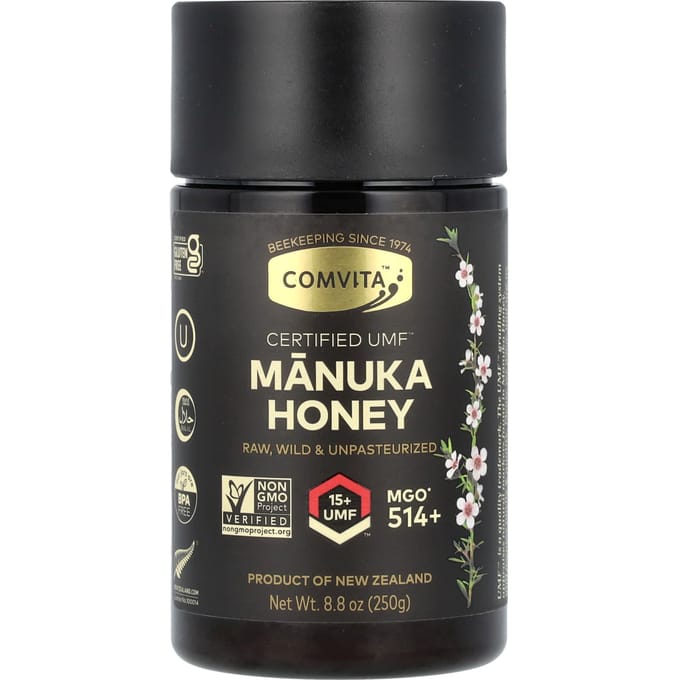 Comvita, Manuka Honing, UMF 15+, MGO 514+, 8.8 oz (250 gram)