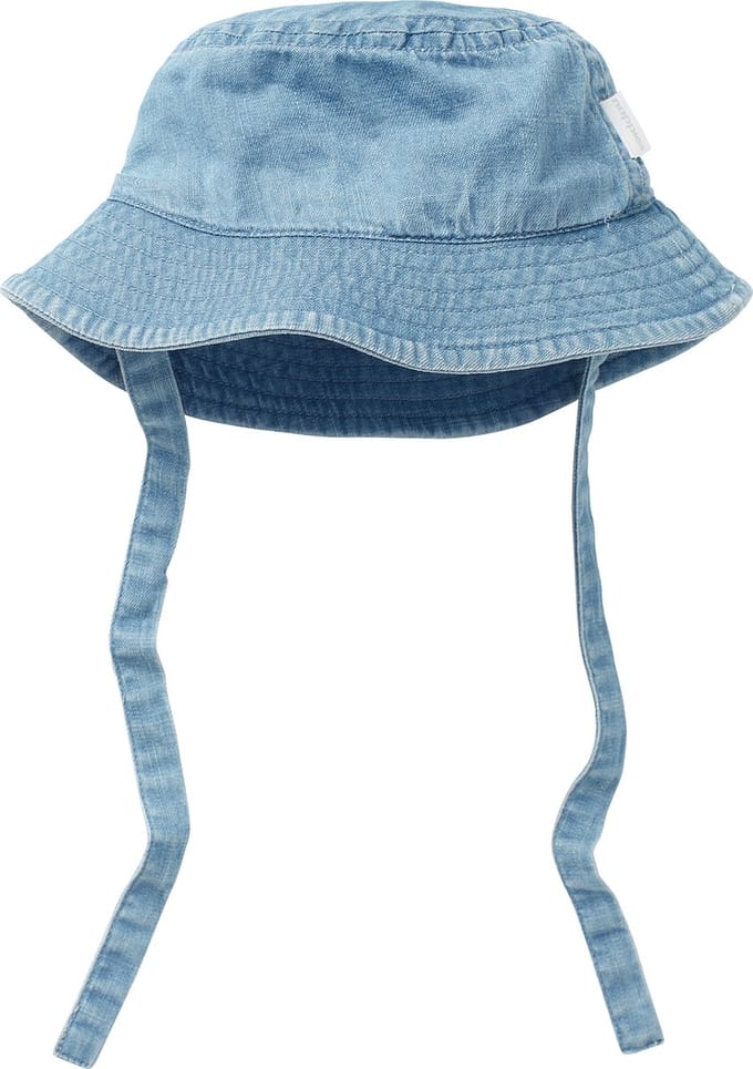 Noppies Meisjes Denim Zomer Hoedje Aomori Light Blue - 3M-6M