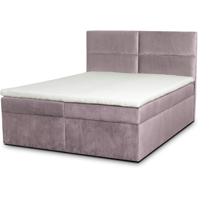 Boxspring Rio met opbergruimte velvet | Ropez