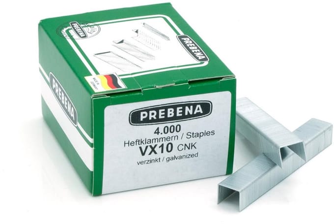 V-haak nietjes 10mm voor nietpistool
