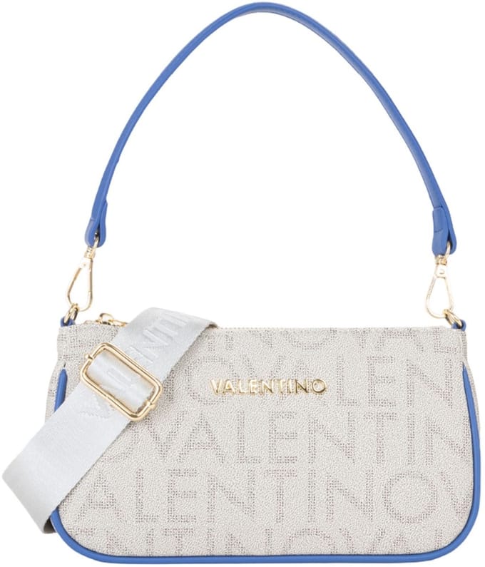 VALENTINO schoudertas Regina Re Shoulder Bag Beige / Blu Lichtgrijs
