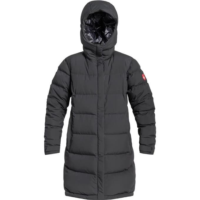 Lange gewatteerde jas met capuchon Pajak The Coat