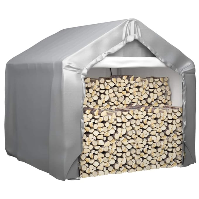vidaXL - Opslagtent - 180x180 - cm - gegalvaniseerd - staal - grijs