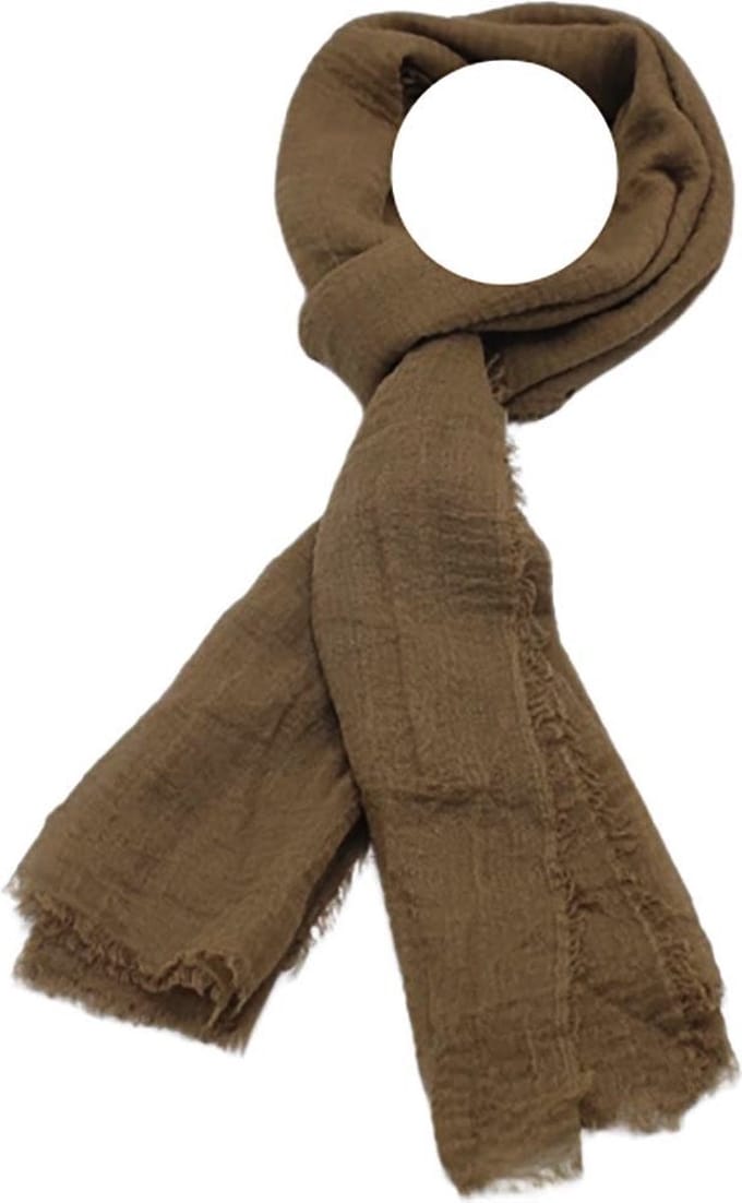 Effen Sjaal Bruin Dames Sjaal Effen Bruin