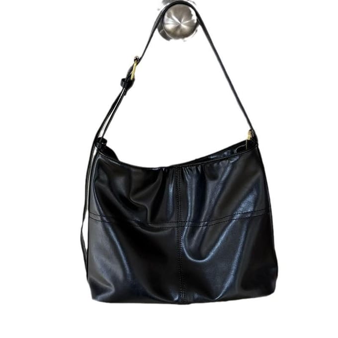 Grand Sac Fourre-tout Vintage pour Navetteur Automne/hiver Décontracté Sac Bandoulière Croisé Mon Épaule pour Femmes gray