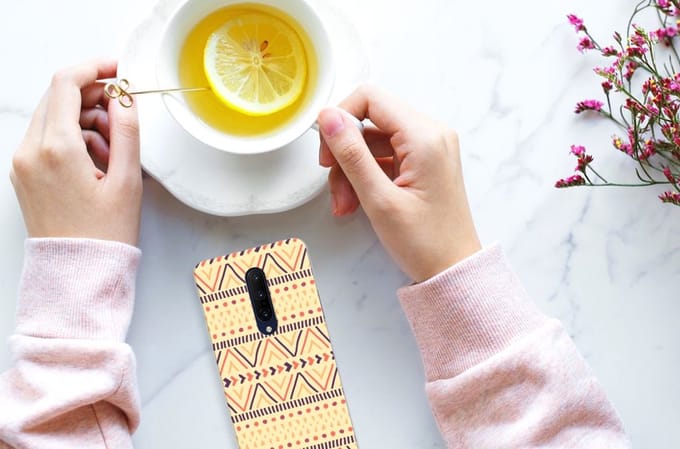 OnePlus 7 Pro TPU bumper Aztec Yellow