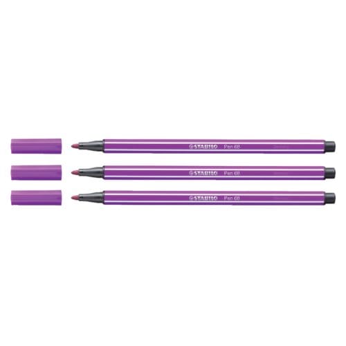 STABILO Pen 68 - Premium Viltstift - Lila - per stuk