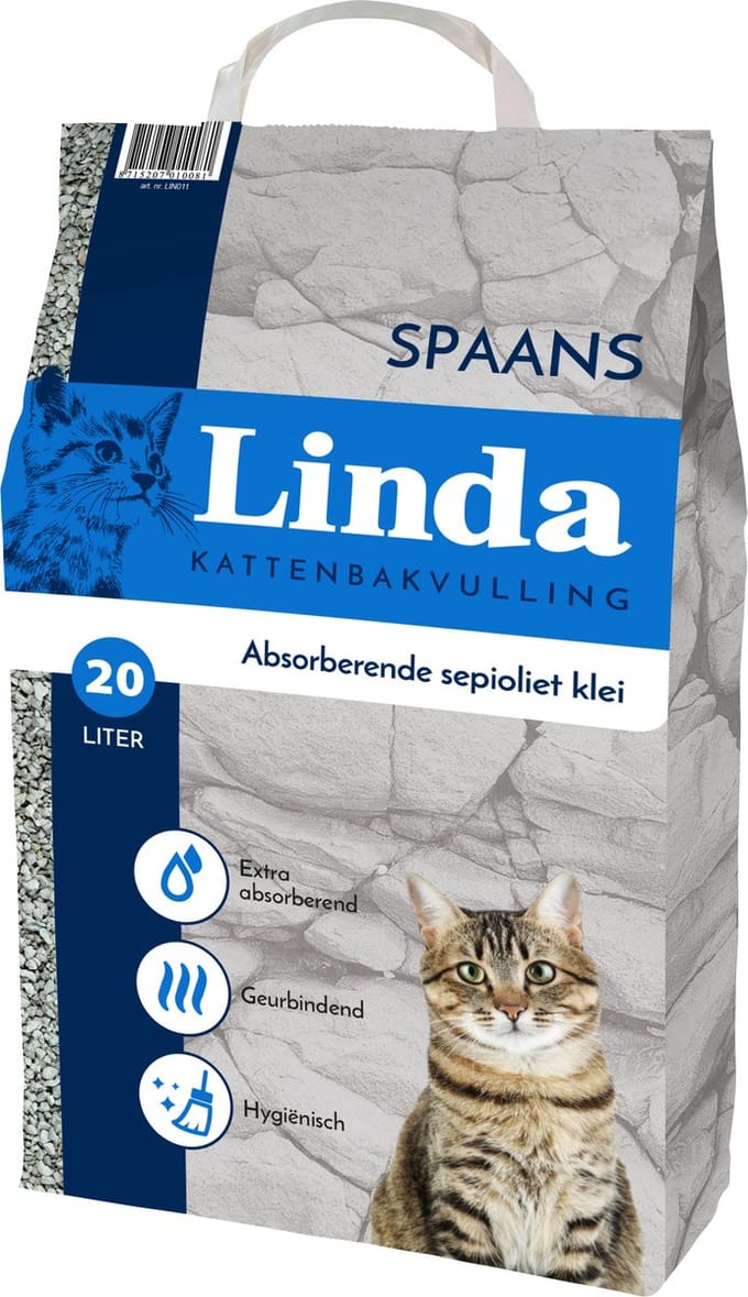 Linda Kattenbakvulling Spaans, 20 ltr