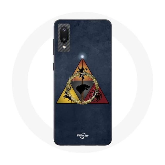 Coque - Game of Thrones - Samsung Galaxy A02 - Souple - Triangle Logo Baratheon - Mixte