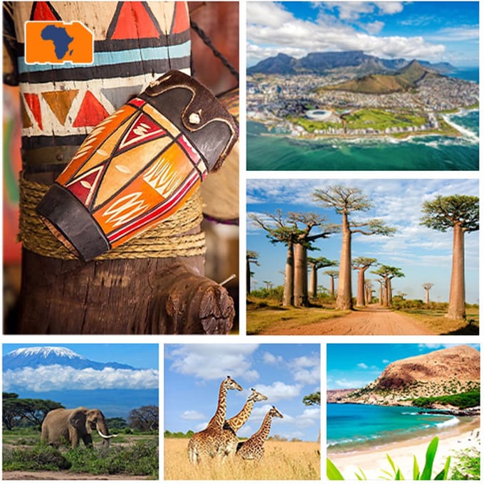 InternationalSIM Data Simkaart Afrika - 1 GB - 30 dagen