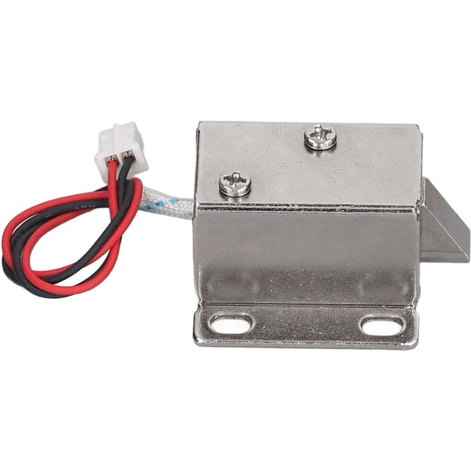 2A DC Micro Serrure Électromagnétique Armoire Porte Tiroir Assemblage de Déclenchement Électrique Verrou de Sécurité DC12V