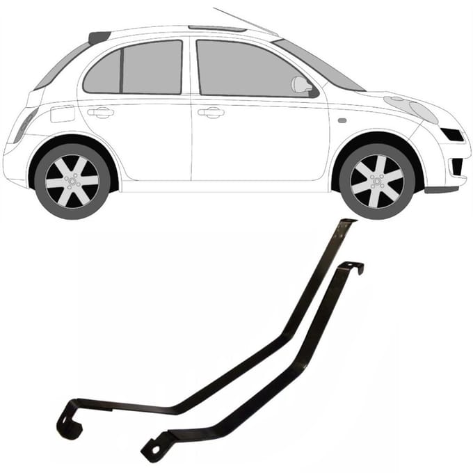 Brandstoftank klemmen voor Nissan Micra K12 2002-2010