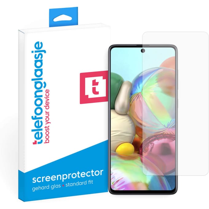 Samsung Galaxy A71 screenprotector gehard glas