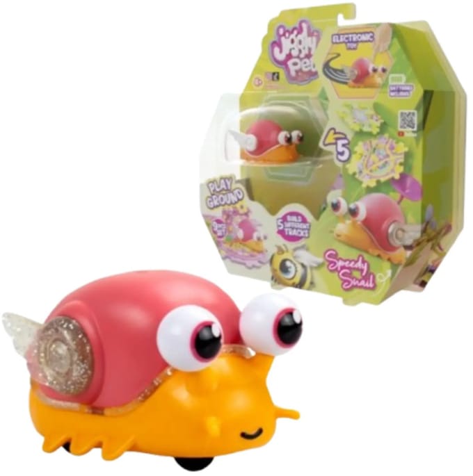 Jiggly Pets Slak - Speelgoed - Educatief - vanaf 4 jaar - Reageert op aanraking