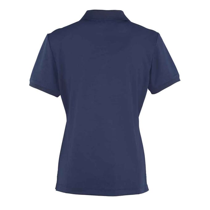 Premier Dames/Dames Coolchecker Piqué Poloshirt (Marine)