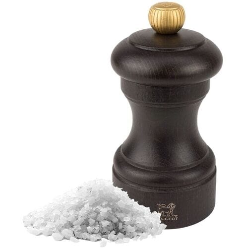 (6 stuks) PEUGEOT BISTRO - Zoutmolen - Hout - Chocolade - Hoogte: 100mm