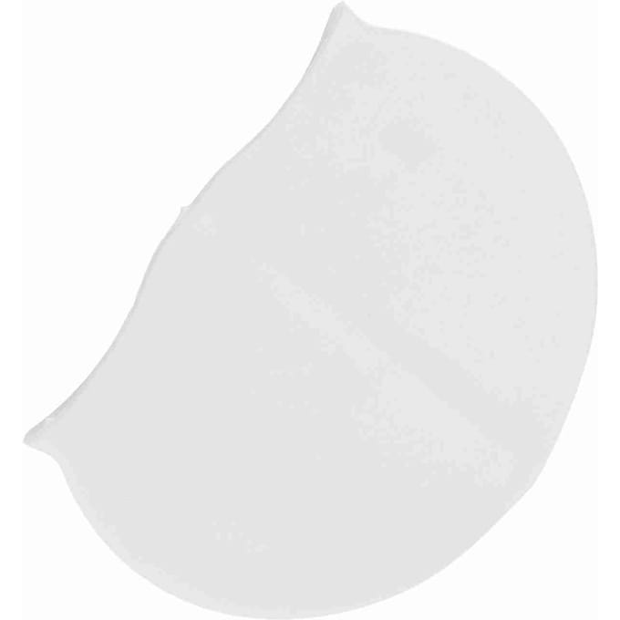 Bonnet de bain unisexe en silicone, résistant et imperméable, solide et très élastique, blanc blanc